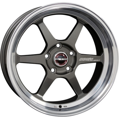 Borbet DB8GT 8.5x18 5x112 ET35 DIA72.6 GR