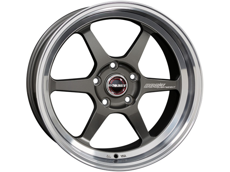 Borbet DB8GT 8.5x18 5x114.3 ET40 DIA72.6 GR