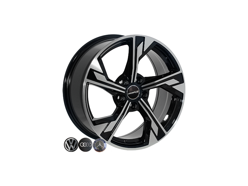 Replica Audi BK5419 BP R17 W7.5 PCD5x112 ET35 DIA66.6