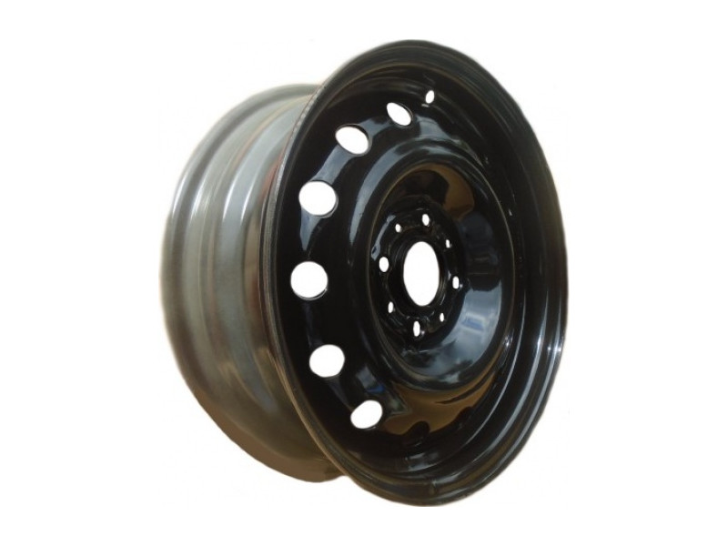 Сталеві диски Дорожная Карта ВАЗ 2110 5x14 4x98 ET35 DIA58.6 Black