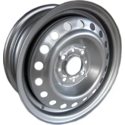 Стальные диски Дорожная Карта ВАЗ 2110 5x14 4x98 ET35 DIA58.6 Silver